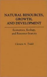 Cover of Natural resources, growth, and development