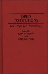 Cover of Open Institutions
