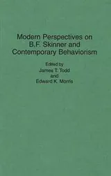 Cover of Modern perspectives on B.F. Skinner and contemporary behaviorism