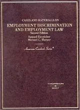 Cover of Cases and materials on employment discrimination and employment law