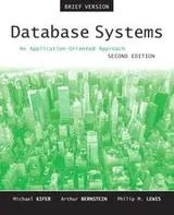 Cover of Database systems