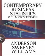 Cover of Contemporary business statistics with Microsoft Excel