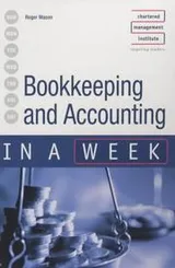 Cover of Bookkeeping and Accounting in a Week (In a Week)