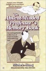 Cover of The absent-minded professor's memory book
