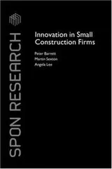 Cover of Innovation in Small Construction Firms (Spon Research)