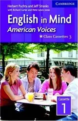 Cover of English in Mind 3 Class Cassettes American Voices Edition