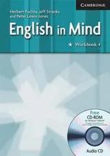 Cover of English in Mind 4 Workbook with Audio CD