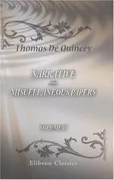 Cover of Narrative and Miscellaneous Papers