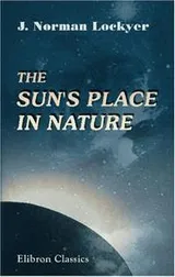 Cover of The Sun\'s Place in Nature