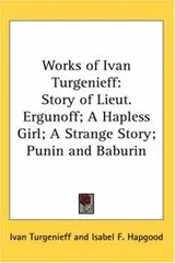 Cover of Works of Ivan Turgenieff