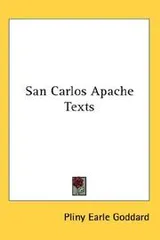 Cover of San Carlos Apache texts