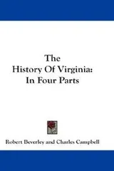 Cover of The history of Virginia