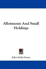Cover of Allotments And Small Holdings