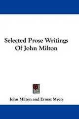 Cover of Selected Prose Writings Of John Milton