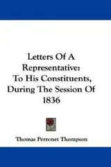 Cover of Letters Of A Representative