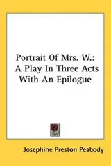 Cover of Portrait of Mrs. W