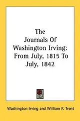 Cover of The Journals of Washington Irving