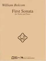 Cover of First Sonata for Violin and Piano
