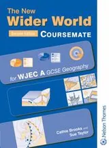 Cover of The new wider world coursemate for WJEC A GCSE geography