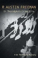 Cover of Dr. Thorndyke's crime file