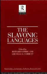 Cover of The Slavonic languages