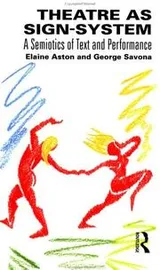 Cover of Theatre as sign-system