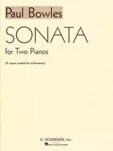 Cover of Sonata for 2 Pianos