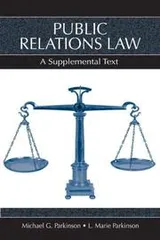 Cover of Public relations law