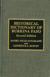 Cover of Historical dictionary of Burkina Faso