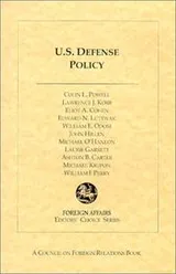 Cover of U. S. Defense Policy