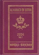 Cover of Almanach de Gotha I