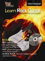 Cover of Learn Rock Guitar Intermediate (The Rock House Method) (The Rock House Method)