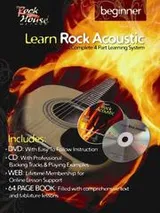 Cover of Learn Rock Acoustic Beginner (The Rock House Method) (The Rock House Method)