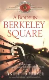 Cover of A Body in Berkeley Square (Mystery of Regency England)
