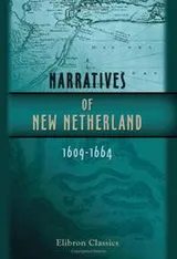 Cover of Narratives of New Netherland, 1609-1664