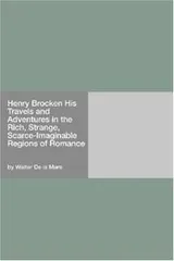 Cover of Henry Brocken; his travels and adventures