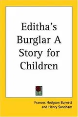 Cover of Editha's burglar, a story for children