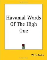 Cover of Havamal Words Of The High One