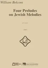Cover of FOUR PRELUDES ON JEWISH MELODIES - ORGAN