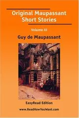 Cover of Original Maupassant Short Stories Volume III