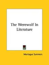Cover of The Werewolf in Literature