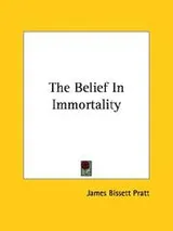 Cover of The Belief in Immortality