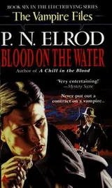 Cover of Blood on the Water (Vampire Files, No 6)