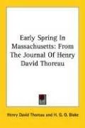Cover of Early spring in Massachusetts