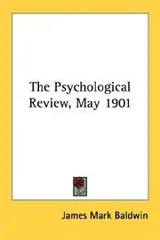 Cover of The Psychological Review, May 1901