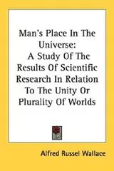 Cover of Man's place in the universe