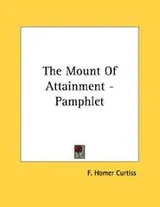 Cover of The Mount Of Attainment - Pamphlet