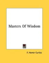 Cover of Masters Of Wisdom