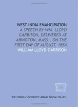 Cover of West India emancipation
