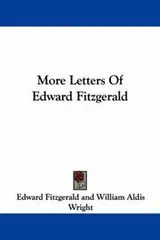 Cover of More Letters Of Edward Fitzgerald